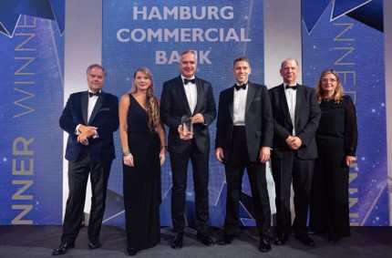Stefan Ermisch, CEO und Daniel Roth, Head of Strategy and Transformation bei der Hamburg Commcercial Bank